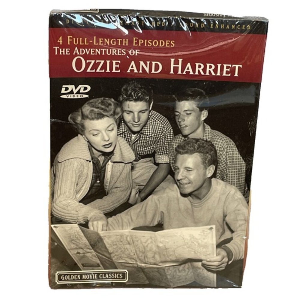 The Adventures of Ozzy & Harriet, 4 Full-Length Episodes DVD 2004 NEW SEALED